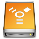 FireWire Drive Icon 128x128 png